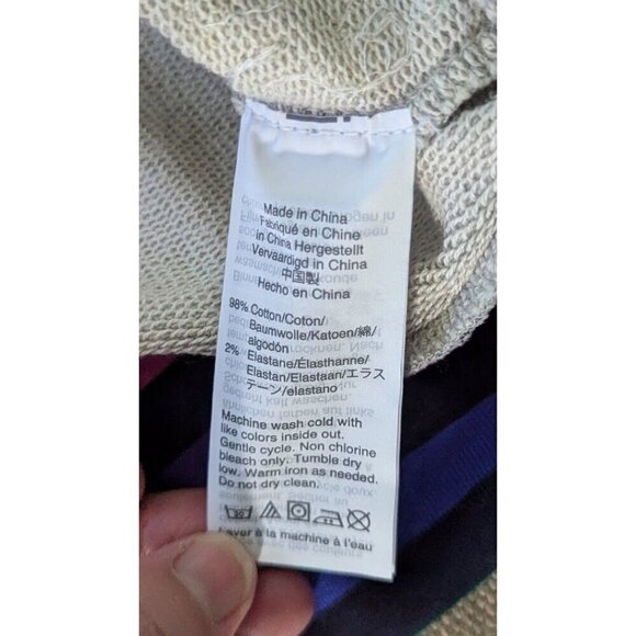 Crewcuts Girls Sweater Shirt Rainbow sz 14 Sequence Silver Sparkle Holiday - Picture 5 of 5